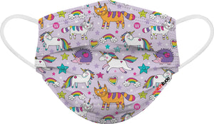 6 Pack Kids Masks  - Butterfly Picnic + Club Unicorn