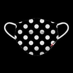 6 Pack Adult Masks - Pink Ribbon + Polka Dots