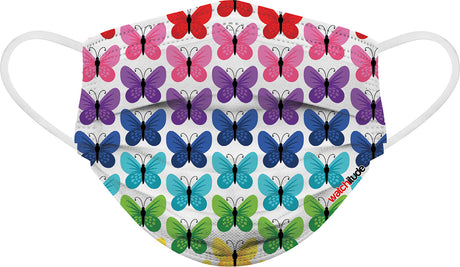 6 Pack Kids Mask - Rainbow Playground + Butterfly
