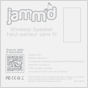 Deep Space - Jamm'D By Watchitude - Bluetooth Speaker