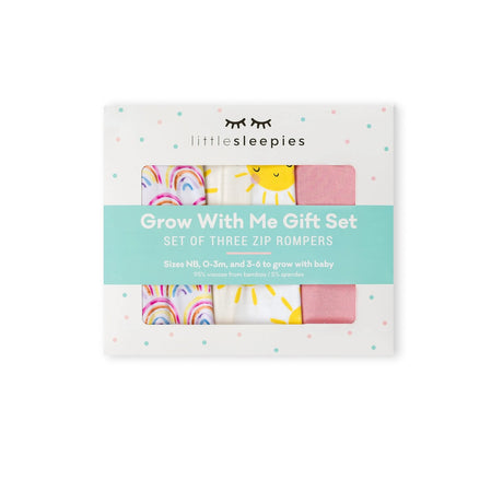 Pastel Rainbows, Bubblegum & Sunshine Zippy Grow With Me Gift Box